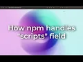 Understanding Scripts Field In NPM Pre Post Scripts Lifecycle Scripts In NPM RethinkingUi
