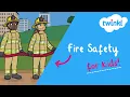 Fire Safety for Kids Fire Prevention Week Fire Drill at School Twinkl USA