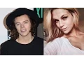 Harry Style s Spending His 21st Bday with VS Model Girlfriend Nadine Leopold
