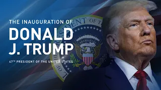 WATCH: President-elect Donald Trump's inauguration ceremony