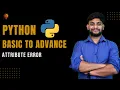 Attribute Error Python Beginner to Advance Python Tutorial