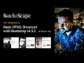 Basic HTML Tutorial with Bootstrap v4 5 2 HTML5 CSS3 for Beginners Phase04