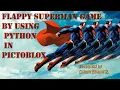 Flappy Superman Game using Python In Pictoblox Interface