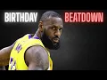 Lagu LeBron Blown Out On His Birthday
