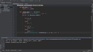Python Polynomial Multiplier App - 9