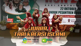 Download JUARA 1 TARI KREASI ISLAMI HARI SANTRI NASIONAL 2022 MP3