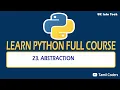 ABSTRACTION PART 23 PYTHON TUTORIAL TAMIL CODERS