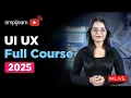 UI UX Full Course 2026 UI UX Design Tutorial UI UX Design Course UI UX Design Simplilearn
