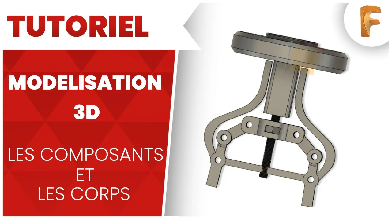 La différence entre les corps et les composants [FUSION 360]