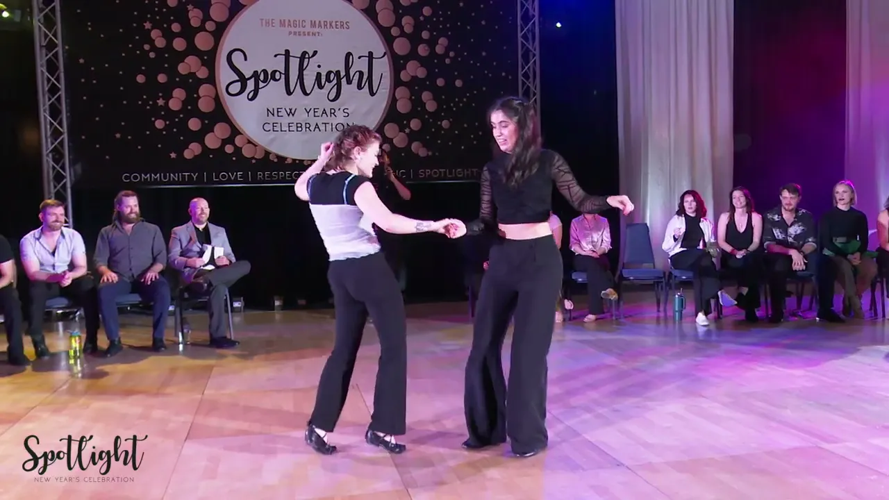 Spotlight New Year's Celebration 2023 Intermediate Jack & Jill - Alex Raposo & Lilli Young