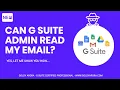 How to get bcc copy of your users emails in g suite google apps