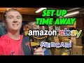 How to Set Up Time Away Vacation Mode eBay Amazon Mercari Step by Step Tutorial
