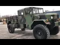 SOLD M35A2 DEUCE HALF 4 DOOR 4X4 MILITARY TRUCK