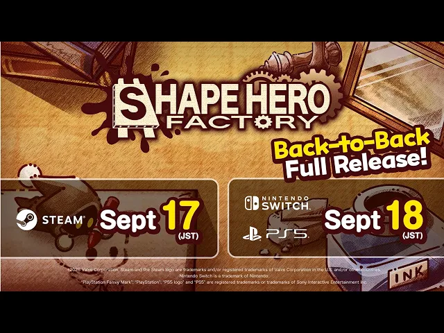 ShapeHero Factory | Full Release Date Announcement