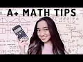 STUDY TIPS How to score A for Maths even with no talent A Levels SPM