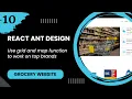 React JS - Use grid and map function to work on top brands