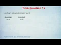 The 3 Most Common GRE Trick Questions (in the GMAT and many other tests too!)