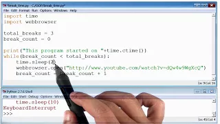 Lesson 1 Use Functions 13 Making the Program Wait Longer Python Programming