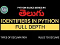 Python Identifiers In Telugu Identifiers In Python Telugu Python Basics Telugu