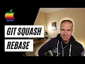 How to squash and rebase in git