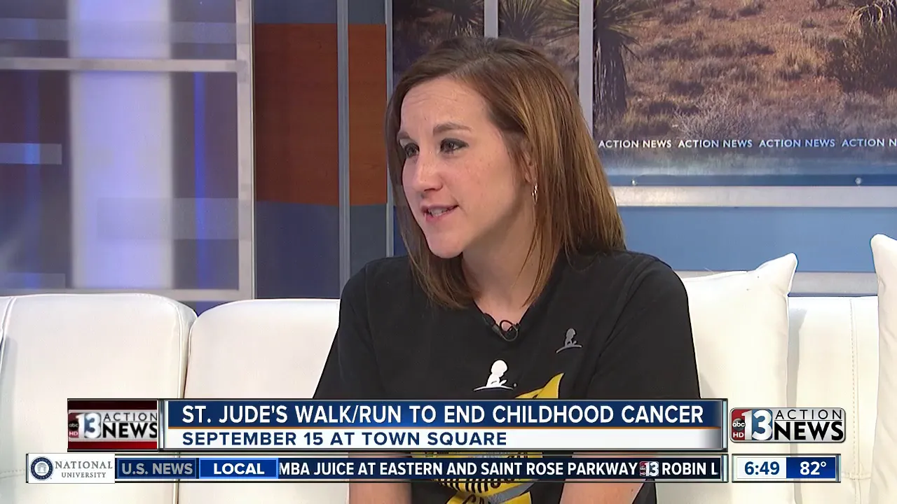 St. Jude's walk/run to end childhood cancer
