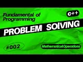 Codewares Problem Solving C 002 Basic Mathematical Operations