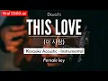 Download Lagu This Love (이 사랑) (Karaoke Acoustic) - Davichi (lower key)