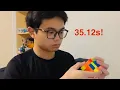 4x4 Rubik s Cube Solve 35 12 seconds