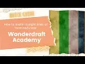 Wonderdraft Academy - How to make straight lines of land and color