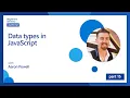 Data types in JavaScript 15 of 51 JavaScript for Beginners