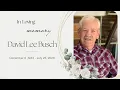 Dave Busch Memorial Service
