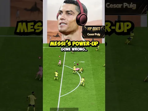 Ronaldo SLAPS Messi! π