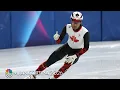 Canada battles to men s short track relay semifinals win Winter Olympics 2026 NBC Sports