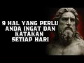 9 Kalimat yang Perlu Anda Ucapkan pada Diri Sendiri Setiap Hari | Filsafat Stoikisme