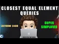 Closest Equal Element Queries Super Simplified Dry Run Leetcode 3488 codestorywithMIK