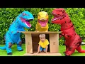Download Lagu Chris and Dinosaur rescue story - Fun Adventure for kids