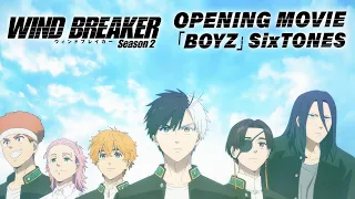 YouTube影片, 內容是WIND BREAKER—防風少年— 第二季 的 OP