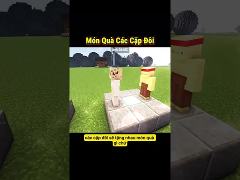Các Cặp Đôi Sẽ Tặng Nhau Món Quà Gì ??! 🤣 - Tập 1471 #shorts #minecraft