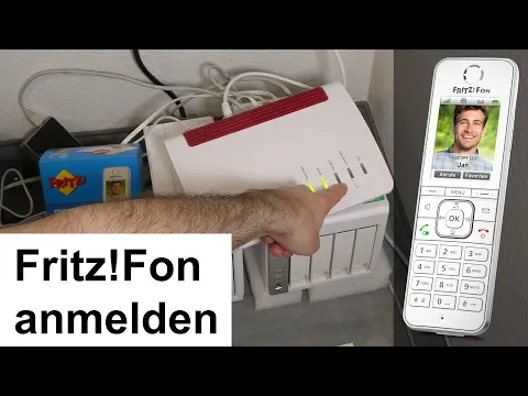 Download MP3 AVM Fritz!Fon C6 einrichten und Anmeldung an der Fritz!Box DECT Basis (Anleitung)