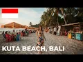Download Lagu Kuta Beach Sunset Walk 🇮🇩 | Kuta, Bali, Indonesia 2025