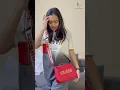 Download Lagu My Guess Red Sling Bag🎒#bag#minivlog#india #shopping#viral#fashion#short#guess#pradeepthibhuma