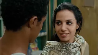 شوف محمد رمضان عمل ايه مع نسرين امين في المخزن 