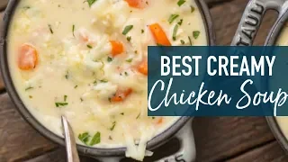 Cream of Mushroom Soup. 
