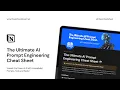 This AI Prompt Engineering Cheat Sheet Will Blow Your Mind