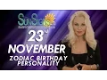 November 23rd Zodiac Horoscope Birt ay Personality - Sagittarius