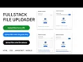 Create a Modern File Uploader with Drag Drop URL and File Selector