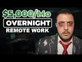 5 Easy Remote Jobs YOU Can Do At Night