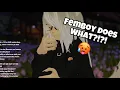 Femboy makes butter