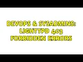 DevOps SysAdmins Lighttpd 403 forbidden errors 2 Solutions