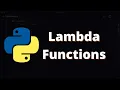 16 Lambda Functions in Python with Example Python for Beginners